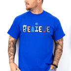 Believe Winter Design - Winter Unisex Crewneck T-Shirt Sweatshirt Hoodie