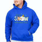 Let It Snow Somewhere Else Snowman Design - Winter Unisex Crewneck T-Shirt Sweatshirt Hoodie
