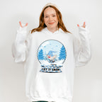 Let It Snow Snowglobe Design - Winter Unisex Crewneck T-Shirt Sweatshirt Hoodie