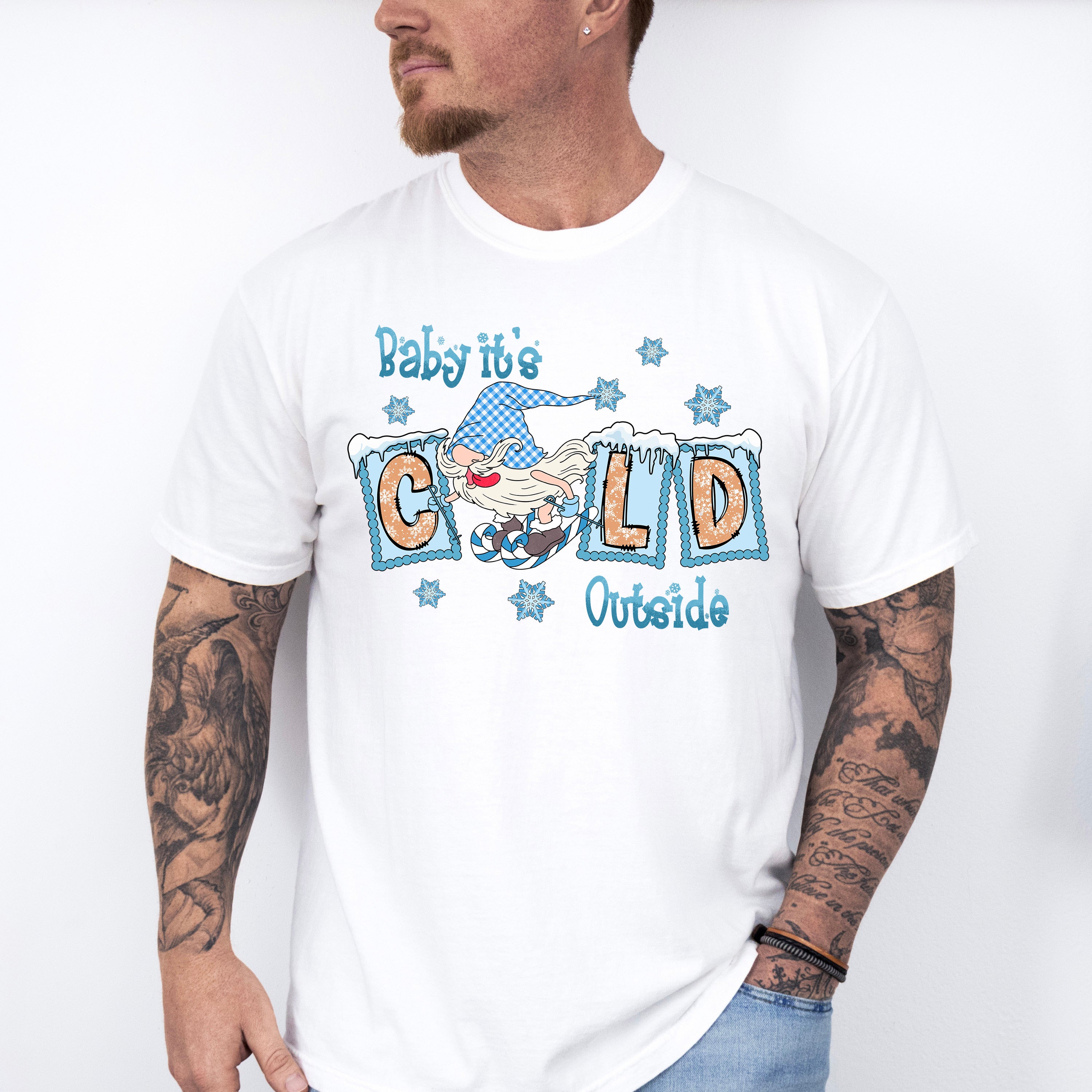 It's Cold Outside - Winter Unisex Crewneck T-Shirt Sweatshirt Hoodie