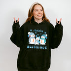Holiday Blessings - Winter Unisex Crewneck T-Shirt Sweatshirt Hoodie