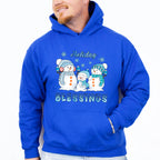 Holiday Blessings - Winter Unisex Crewneck T-Shirt Sweatshirt Hoodie