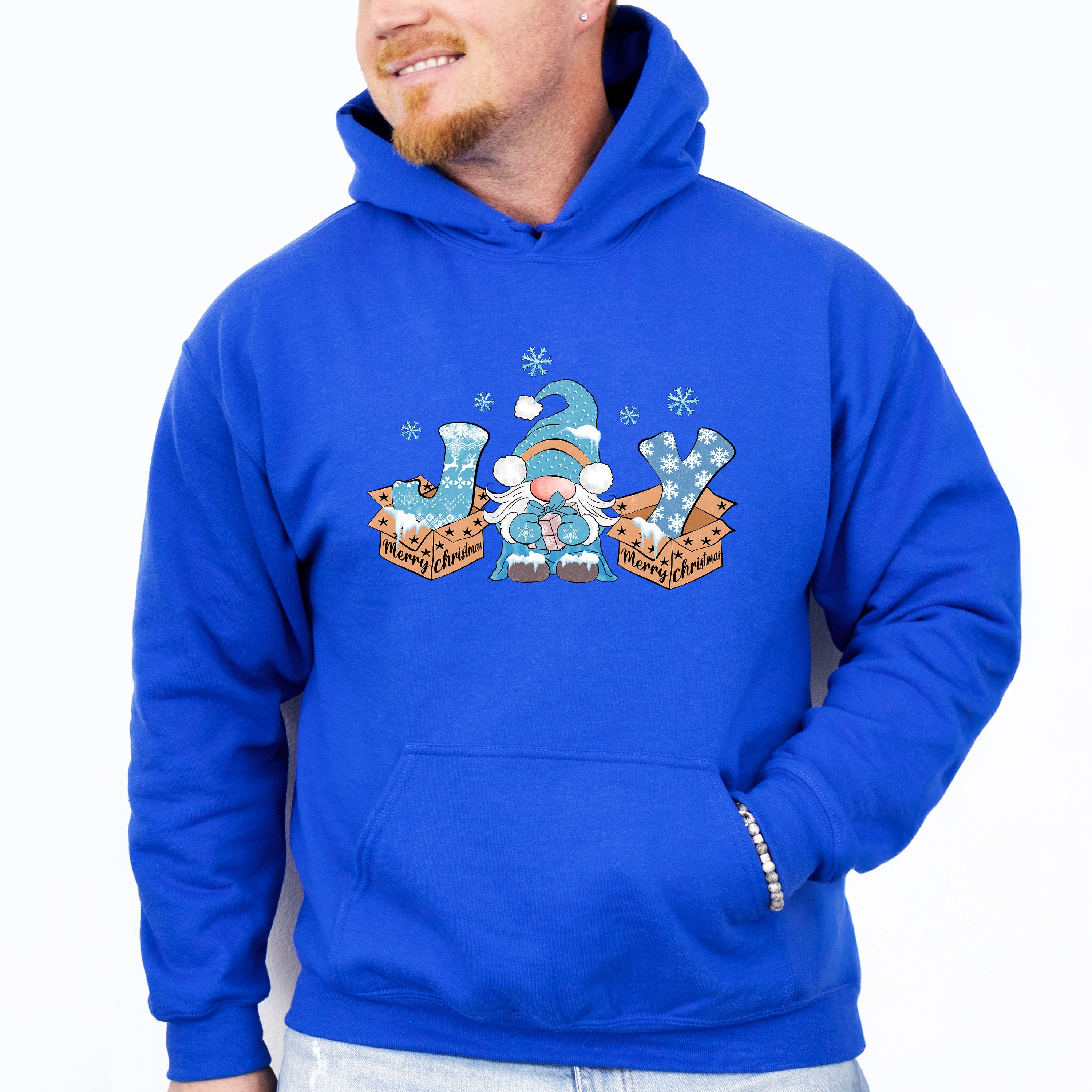 Joy Gnome Design - Winter Unisex Crewneck T-Shirt Sweatshirt Hoodie