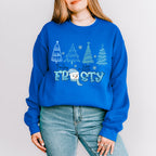 Feeling A Little Frosty Tree Design - Winter Unisex Crewneck T-Shirt Sweatshirt Hoodie