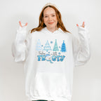 Feeling A Little Frosty Tree Design - Winter Unisex Crewneck T-Shirt Sweatshirt Hoodie