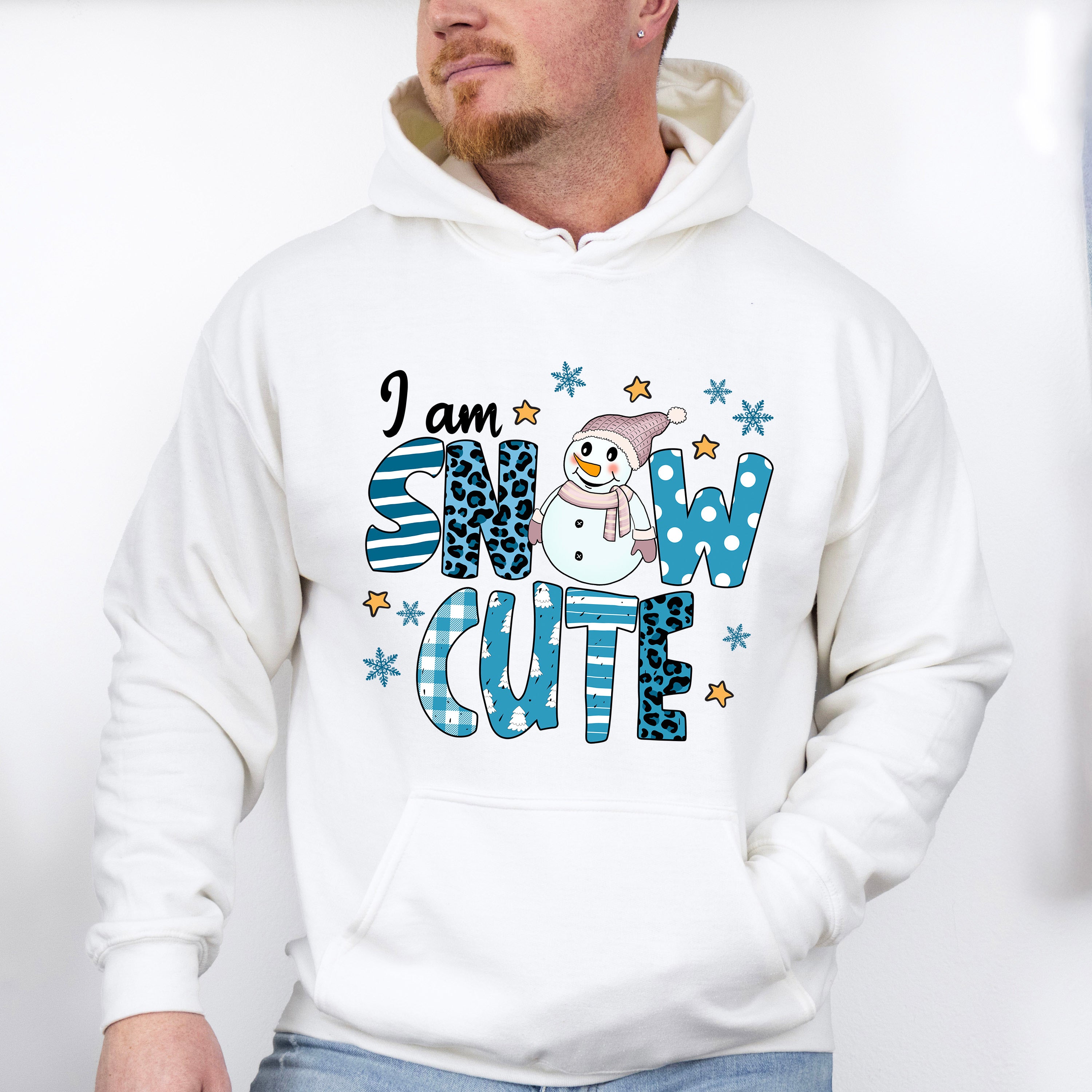I Am Snow Cute - Winter Unisex Crewneck T-Shirt Sweatshirt Hoodie