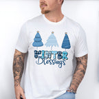 Winter Blessings Tree Design - Winter Unisex Crewneck T-Shirt Sweatshirt Hoodie