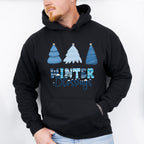 Winter Blessings Tree Design - Winter Unisex Crewneck T-Shirt Sweatshirt Hoodie