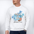 But First Cocoa - Winter Unisex Crewneck T-Shirt Sweatshirt Hoodie