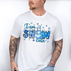 Snowcute Blue Design - Winter Unisex Crewneck T-Shirt Sweatshirt Hoodie