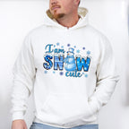 Snowcute Blue Design - Winter Unisex Crewneck T-Shirt Sweatshirt Hoodie