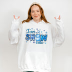 Snowcute Blue Design - Winter Unisex Crewneck T-Shirt Sweatshirt Hoodie