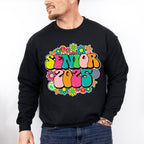 Senior 2025 Flower Design - Graduation Unisex Crewneck T-Shirt Sweatshirt Hoodie
