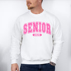 Senior 2025 Pink Design - Graduation Unisex Crewneck T-Shirt Sweatshirt Hoodie