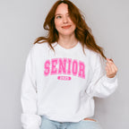 Senior 2025 Pink Design - Graduation Unisex Crewneck T-Shirt Sweatshirt Hoodie