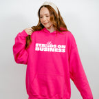 She Stands On Business - Feminism Theme Unisex Crewneck T-Shirt Sweatshirt Hoodie