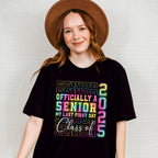 Officially A Senior - Graduation Unisex Crewneck T-Shirt Sweatshirt Hoodie