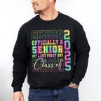 Officially A Senior - Graduation Unisex Crewneck T-Shirt Sweatshirt Hoodie