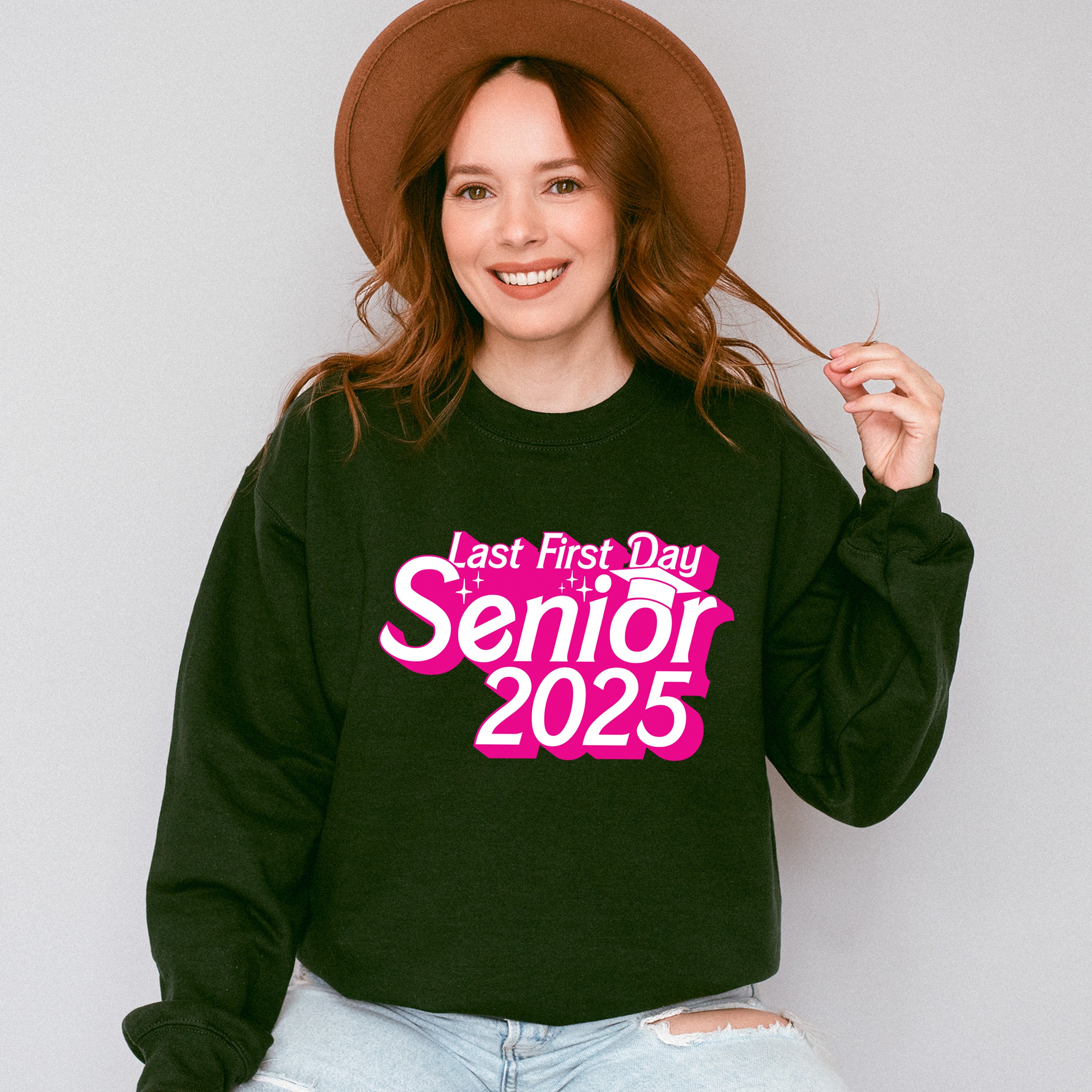 Last First Day Senior 2025 - Graduation Unisex Crewneck T-Shirt Sweatshirt Hoodie