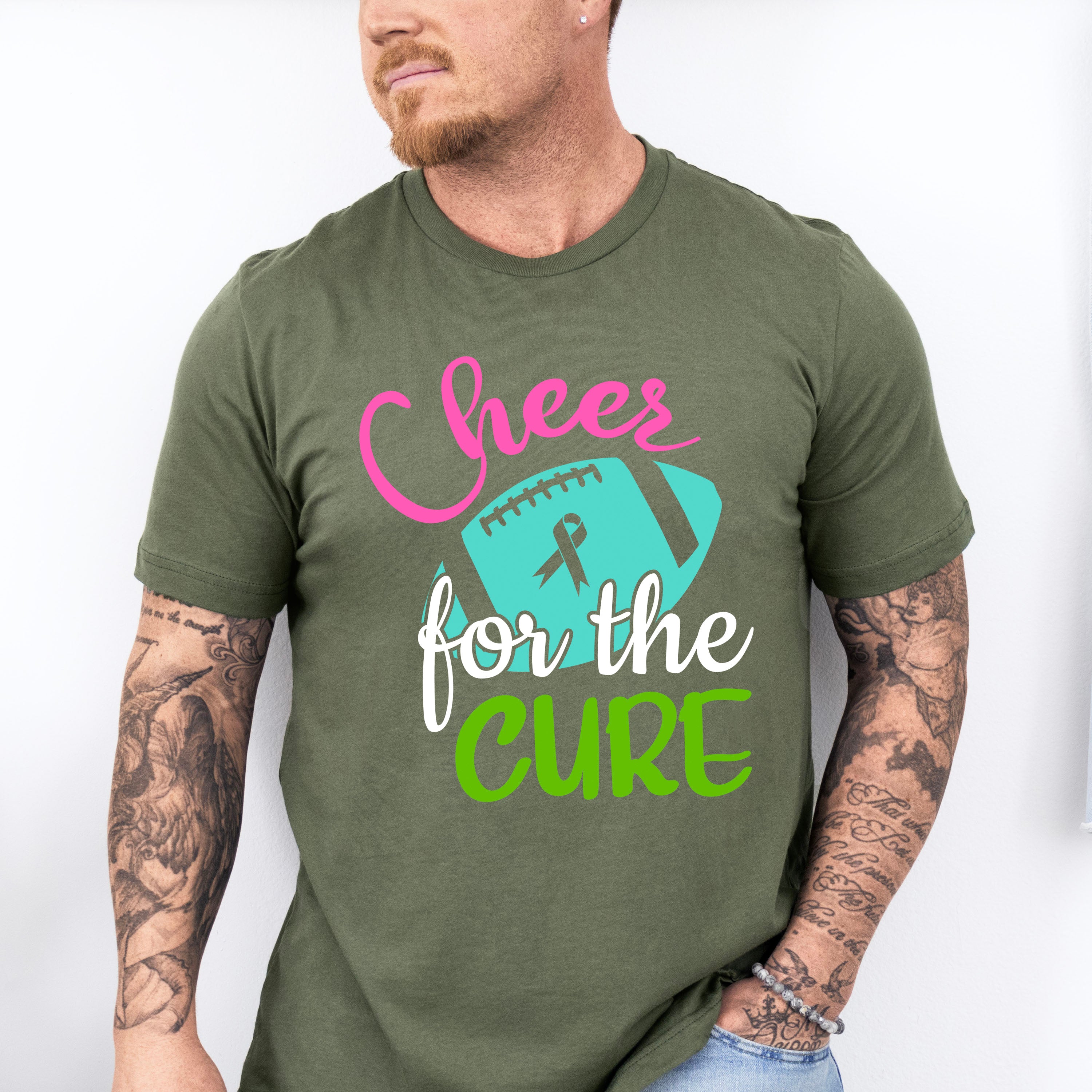 Cheer For The Cure - Metastatic Breast Cancer Unisex Crewneck T-Shirt Sweatshirt Hoodie