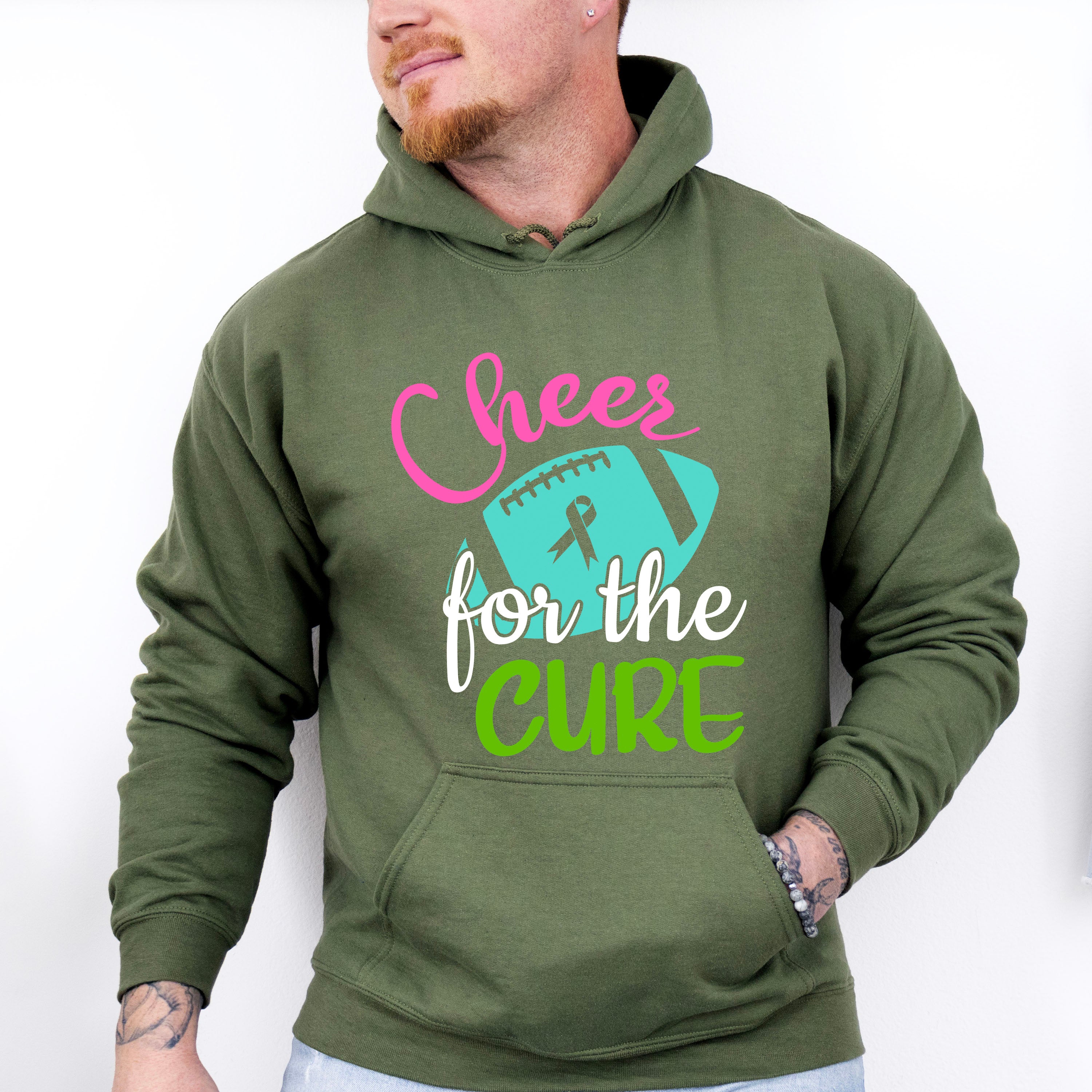 Cheer For The Cure - Metastatic Breast Cancer Unisex Crewneck T-Shirt Sweatshirt Hoodie