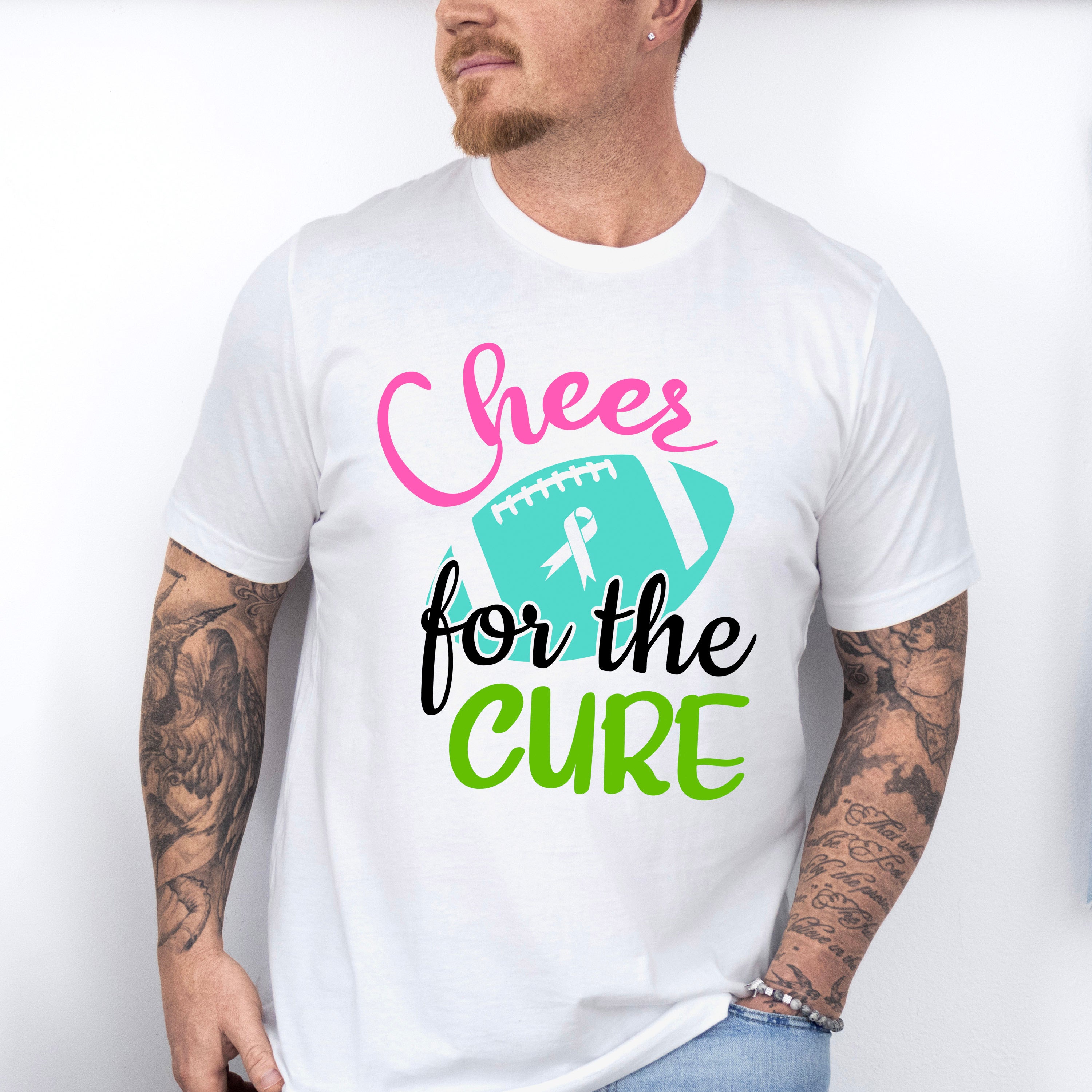 Cheer For The Cure - Metastatic Breast Cancer Unisex Crewneck T-Shirt Sweatshirt Hoodie