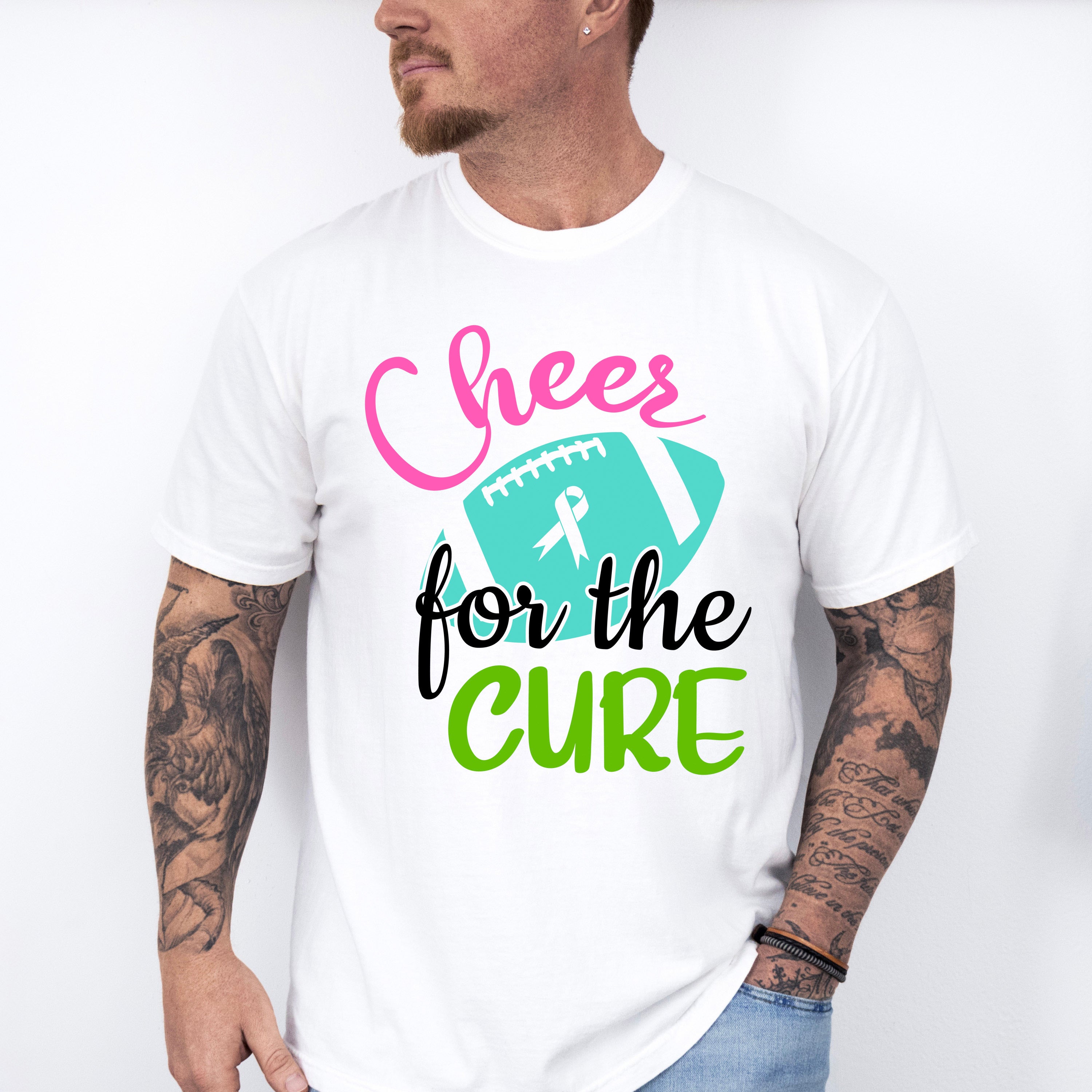 Cheer For The Cure - Metastatic Breast Cancer Unisex Crewneck T-Shirt Sweatshirt Hoodie