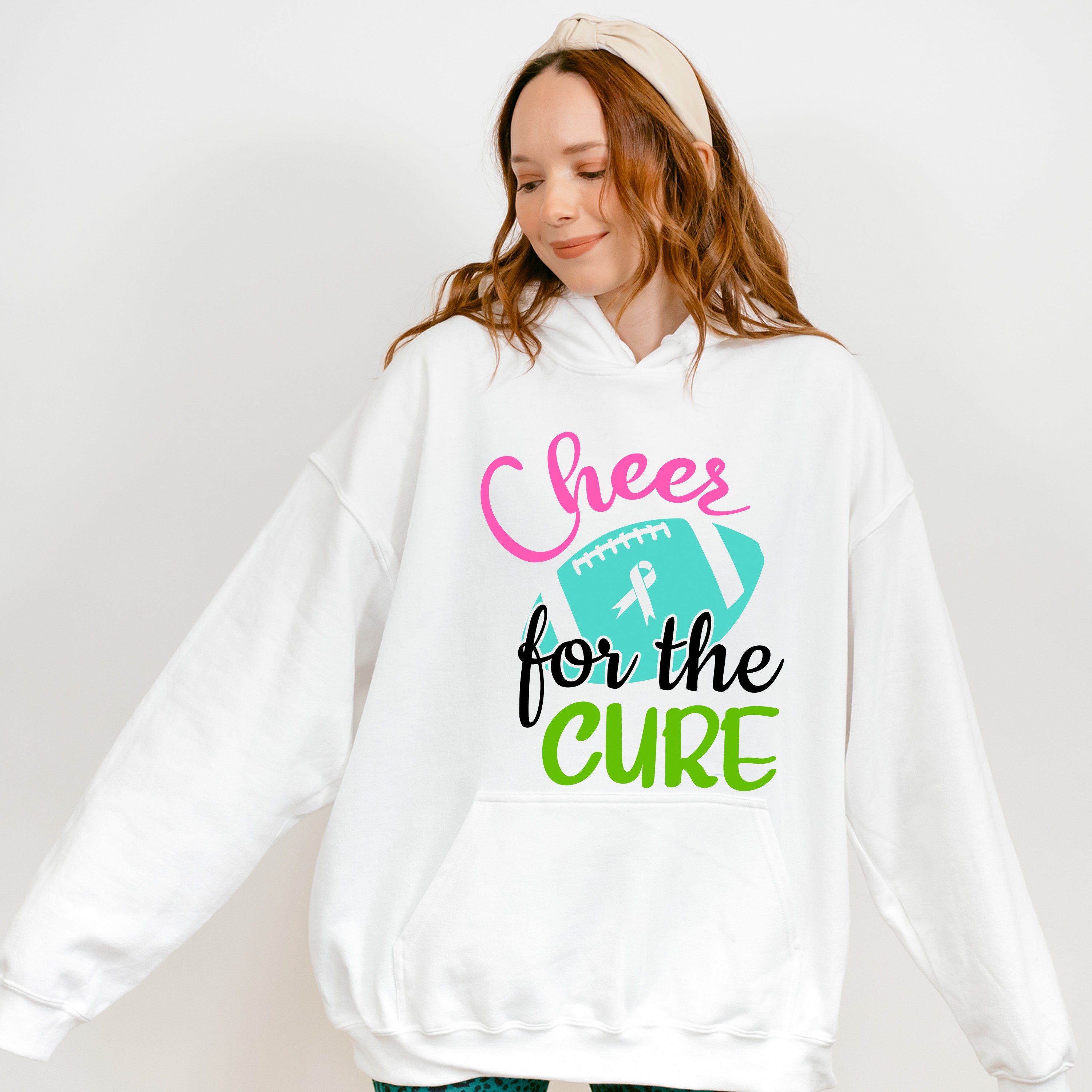 Cheer For The Cure - Metastatic Breast Cancer Unisex Crewneck T-Shirt Sweatshirt Hoodie