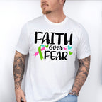 Faith Over Fear - Metastatic Breast Cancer Unisex Crewneck T-Shirt Sweatshirt Hoodie