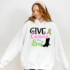 Give Cancer The Boot - Metastatic Breast Cancer Unisex Crewneck T-Shirt Sweatshirt Hoodie