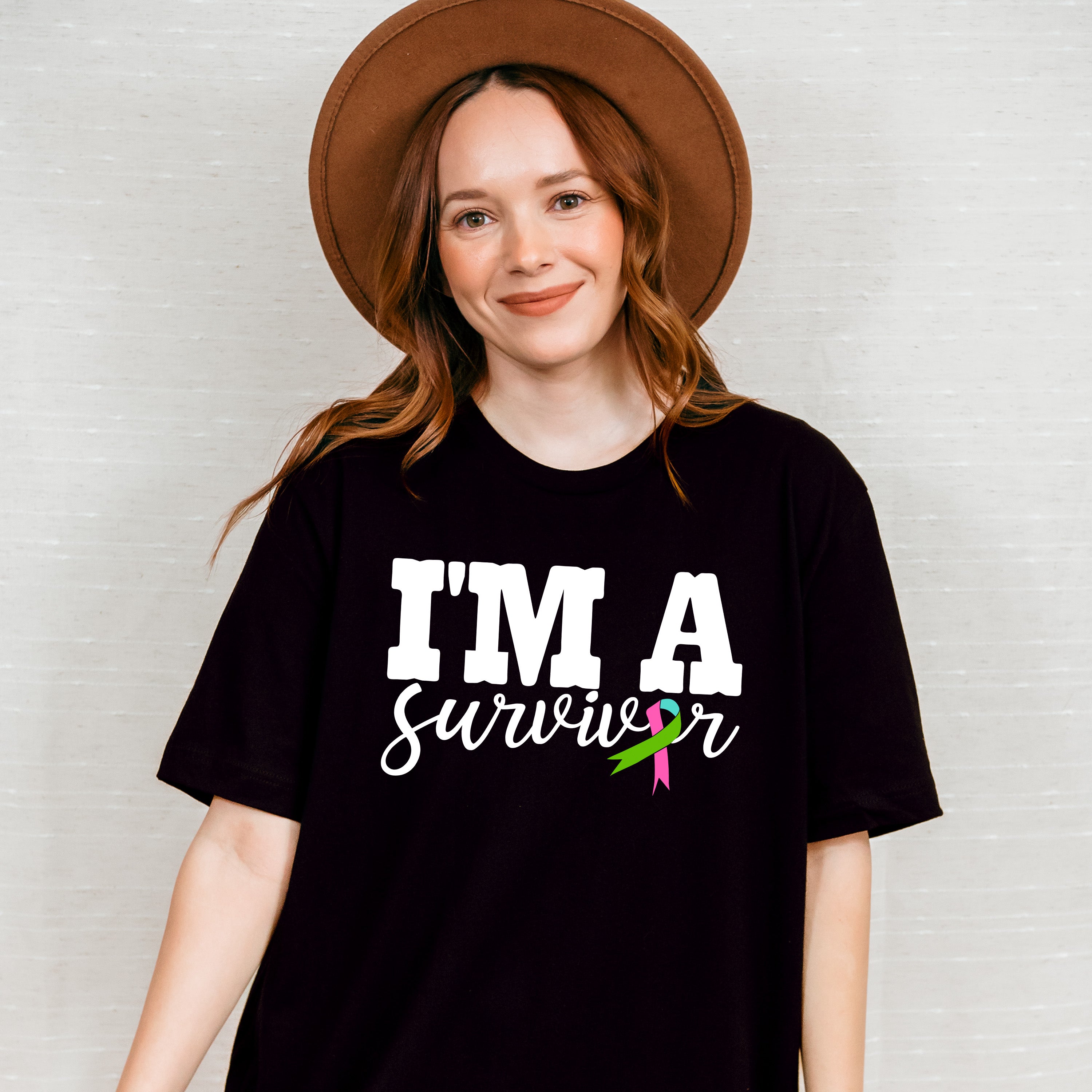 I'm A Survivor - Metastatic Breast Cancer Unisex Crewneck T-Shirt Sweatshirt Hoodie