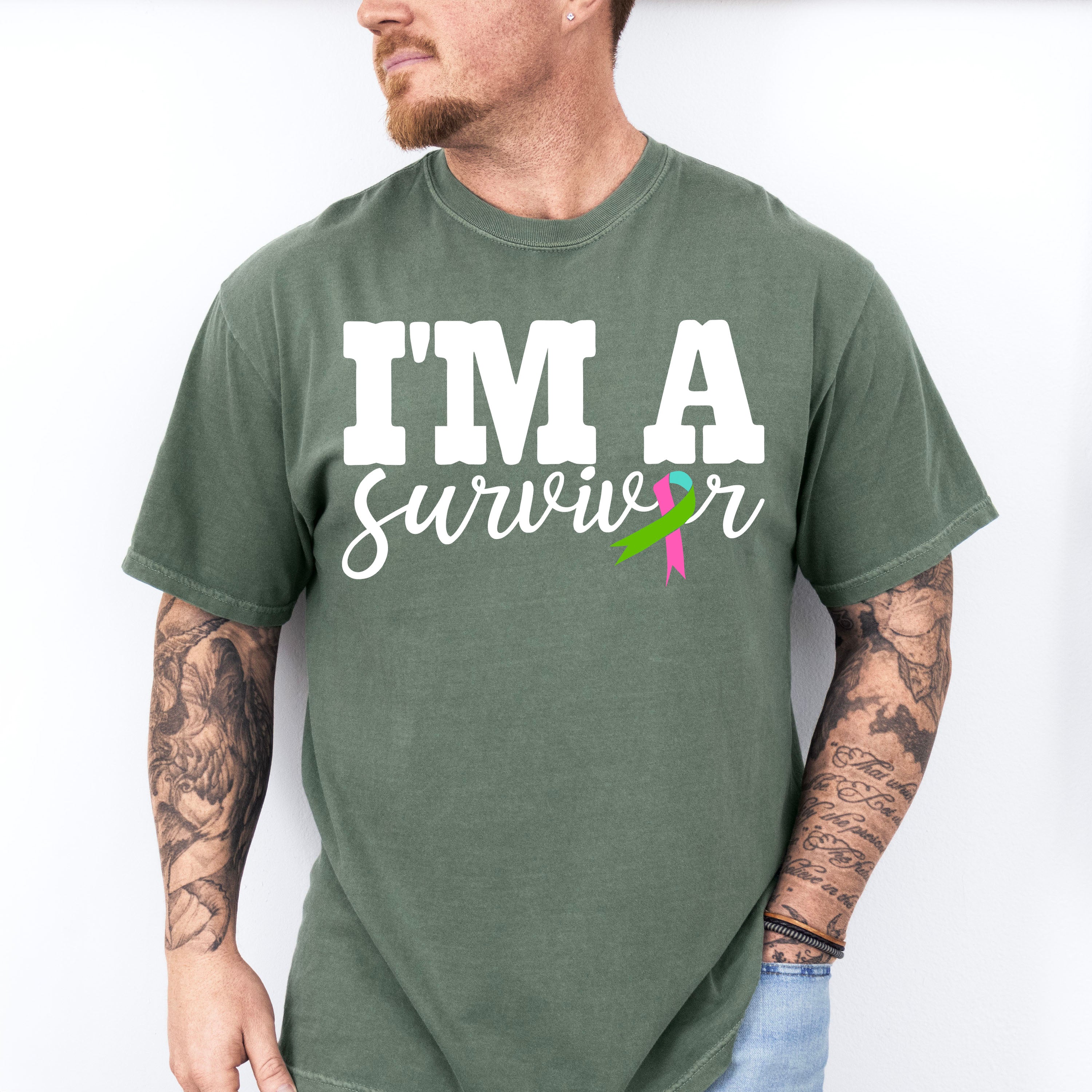 I'm A Survivor - Metastatic Breast Cancer Unisex Crewneck T-Shirt Sweatshirt Hoodie