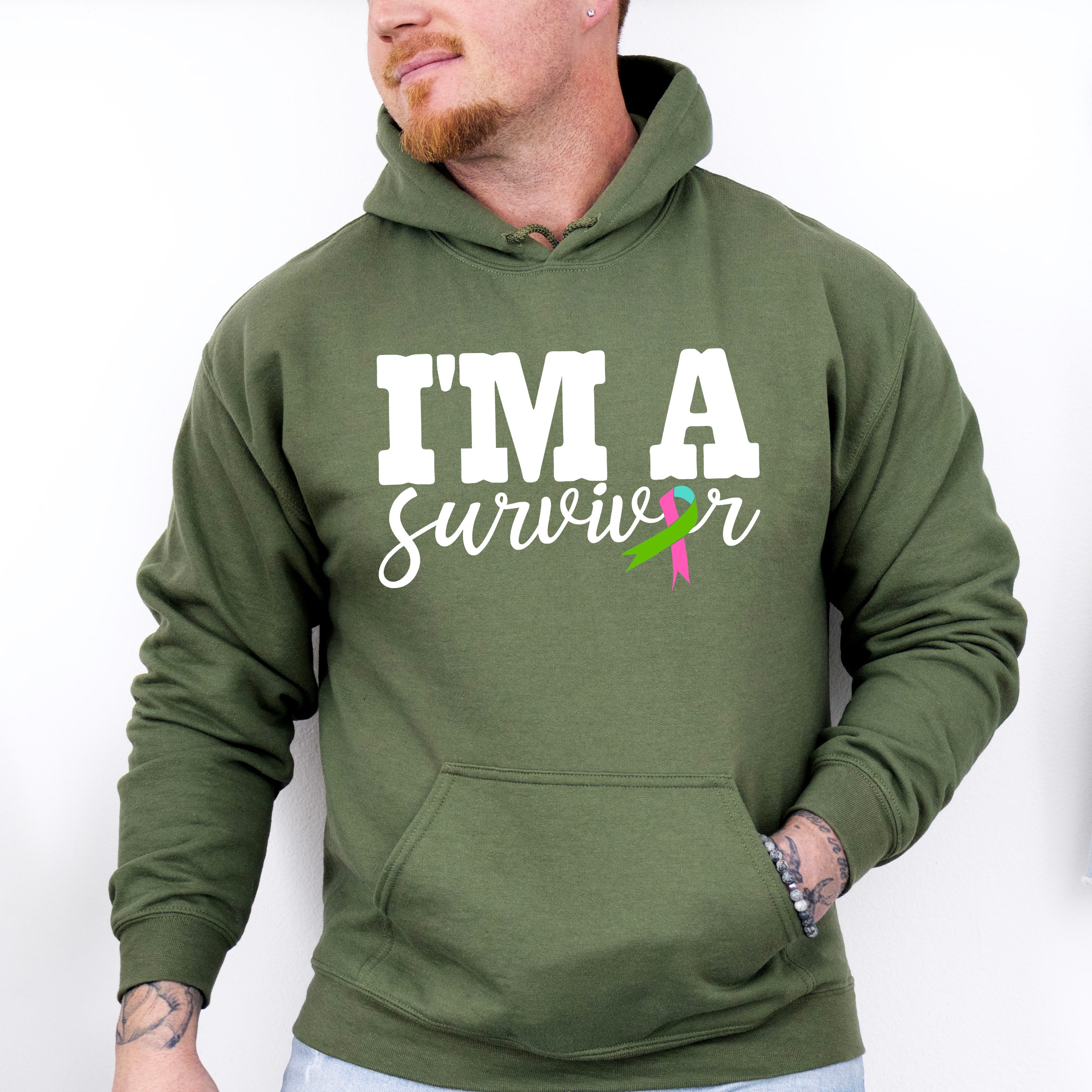 I'm A Survivor - Metastatic Breast Cancer Unisex Crewneck T-Shirt Sweatshirt Hoodie