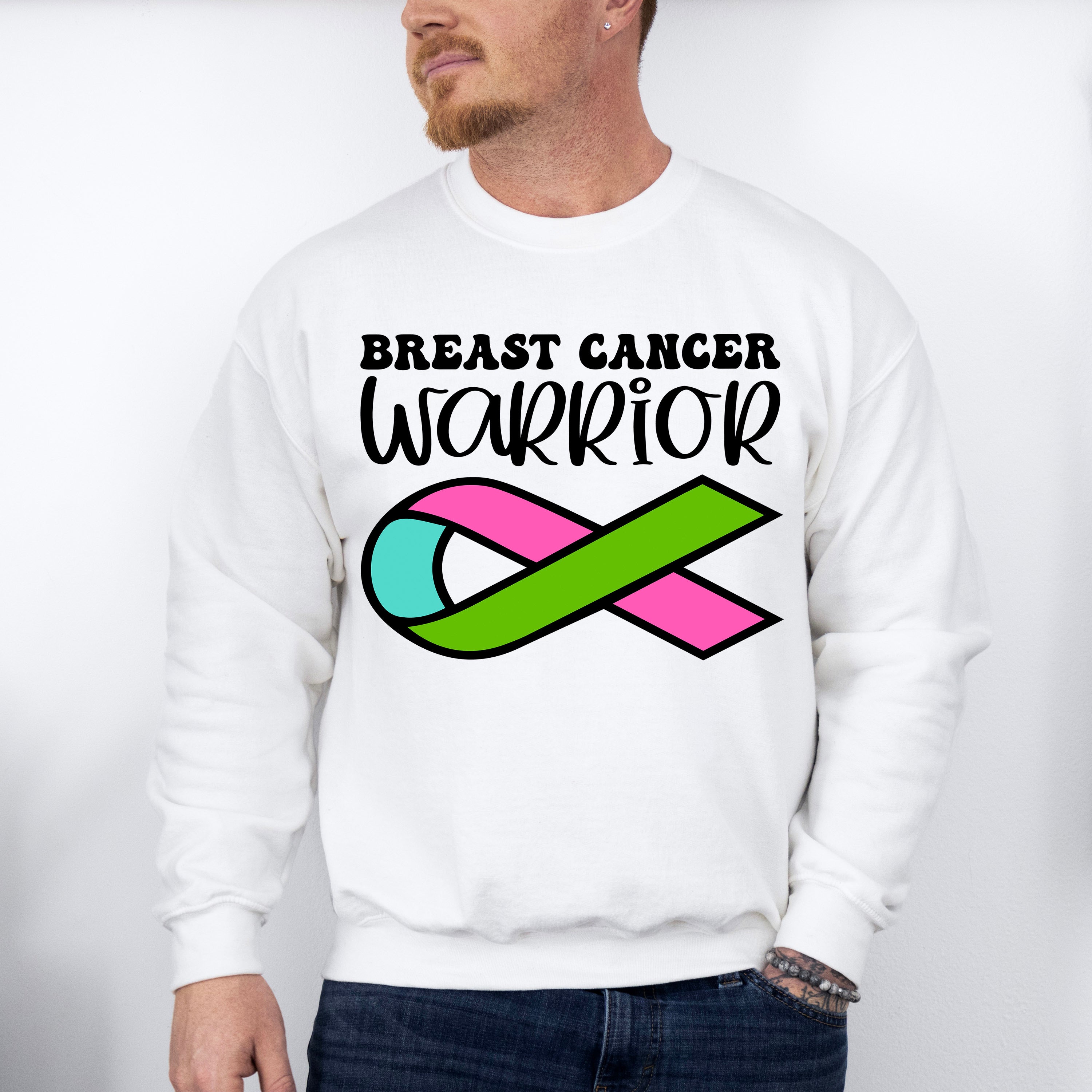 Breast Cancer Warrior - Metastatic Breast Cancer Unisex Crewneck T-Shirt Sweatshirt Hoodie