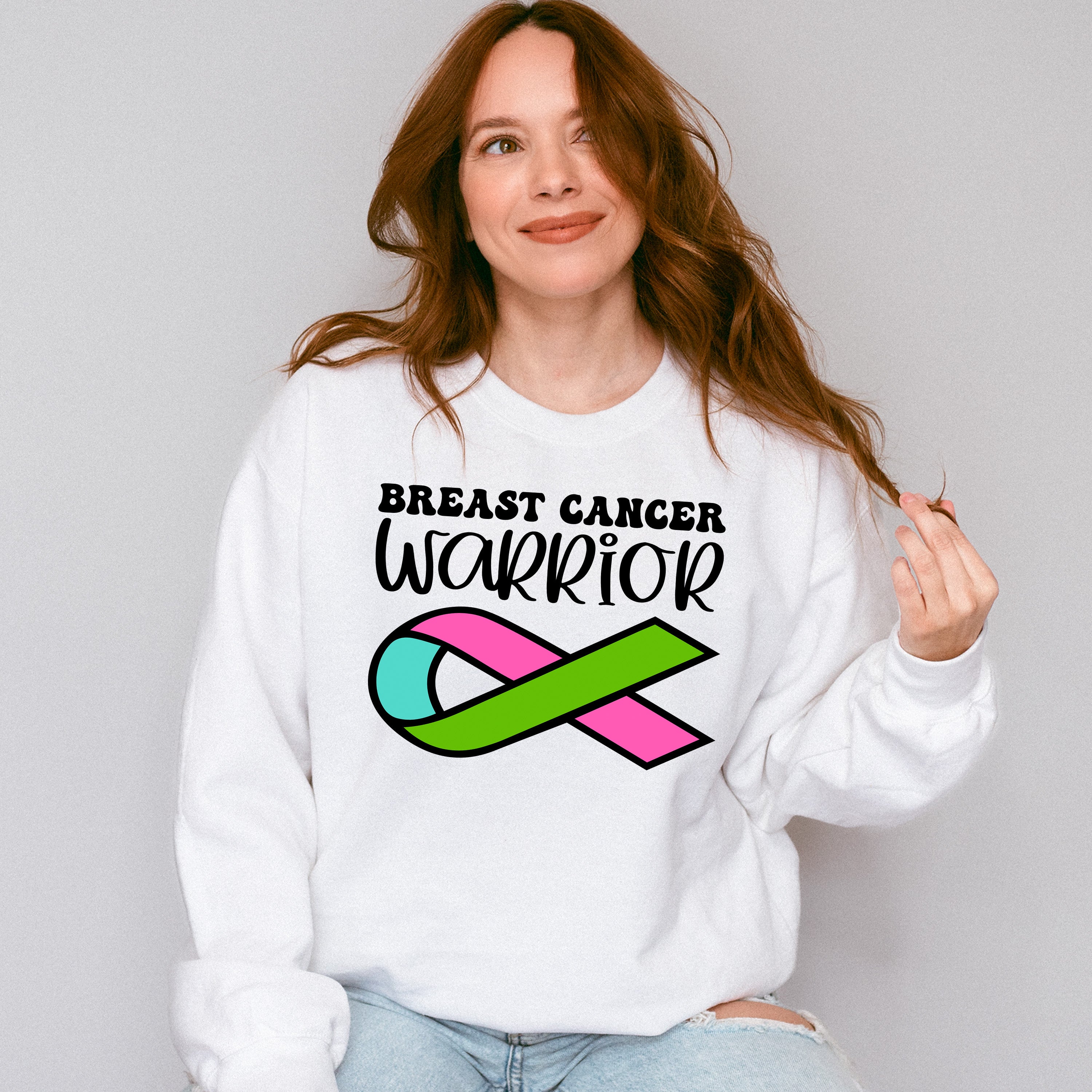 Breast Cancer Warrior - Metastatic Breast Cancer Unisex Crewneck T-Shirt Sweatshirt Hoodie