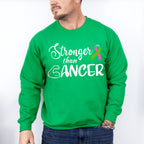 Stronger Than Cancer - Metastatic Breast Cancer Unisex Crewneck T-Shirt Sweatshirt Hoodie