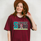 Support Squad - Metastatic Breast Cancer Unisex Crewneck T-Shirt Sweatshirt Hoodie