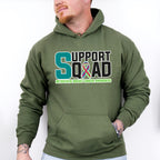 Support Squad - Metastatic Breast Cancer Unisex Crewneck T-Shirt Sweatshirt Hoodie