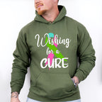 Wishing For A Cure - Metastatic Breast Cancer Unisex Crewneck T-Shirt Sweatshirt Hoodie