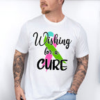 Wishing For A Cure - Metastatic Breast Cancer Unisex Crewneck T-Shirt Sweatshirt Hoodie