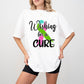 Wishing For A Cure - Metastatic Breast Cancer Unisex Crewneck T-Shirt Sweatshirt Hoodie