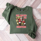 Just Waiting For Christmas - Christmas Unisex Crewneck T-Shirt Sweatshirt Hoodie