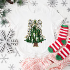 Christmas Tree White Ribbon - Christmas Unisex Crewneck T-Shirt Sweatshirt Hoodie