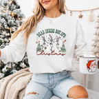 Dead Inside But It's Christmas - Christmas Unisex Crewneck T-Shirt Sweatshirt Hoodie