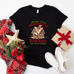 Gingerbread Bakery - Christmas Unisex Crewneck T-Shirt Sweatshirt Hoodie