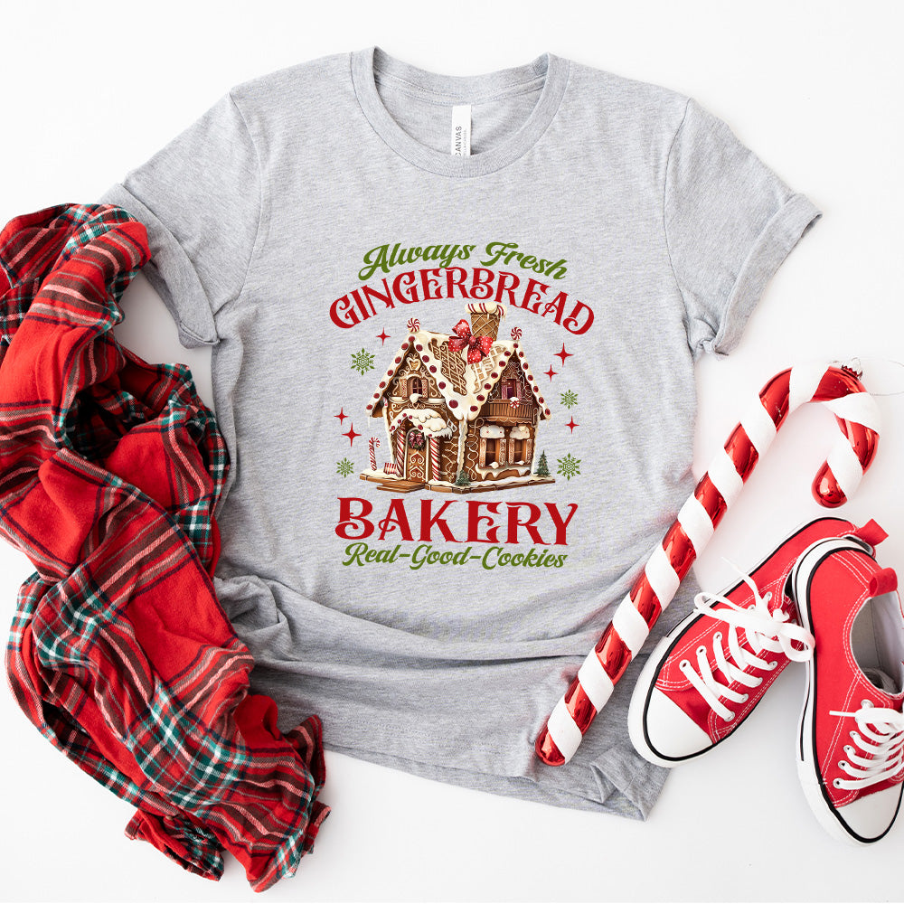 Gingerbread Bakery - Christmas Unisex Crewneck T-Shirt Sweatshirt Hoodie