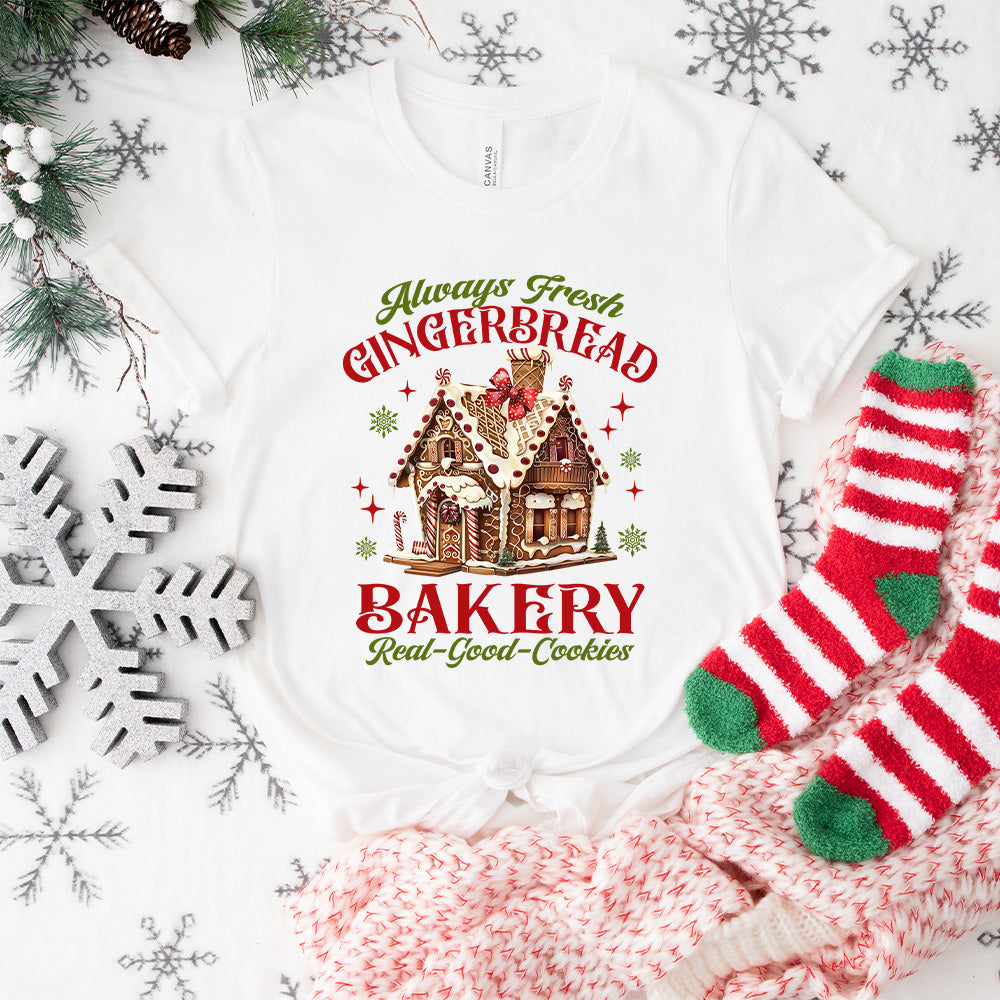 Gingerbread Bakery - Christmas Unisex Crewneck T-Shirt Sweatshirt Hoodie