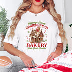Gingerbread Bakery - Christmas Unisex Crewneck T-Shirt Sweatshirt Hoodie