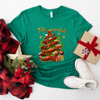 Feliz Navidad Cactus Design - Christmas Unisex Crewneck T-Shirt Sweatshirt Hoodie