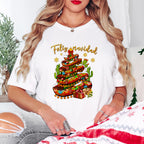 Feliz Navidad Cactus Design - Christmas Unisex Crewneck T-Shirt Sweatshirt Hoodie